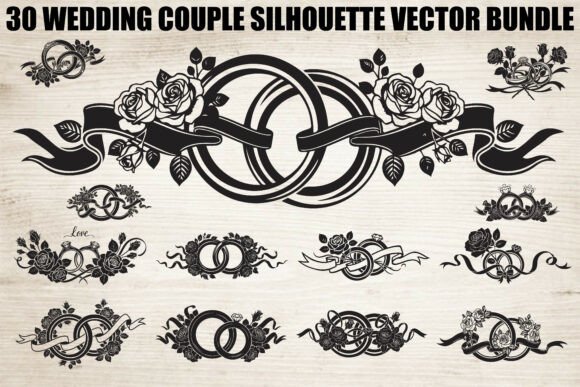 30 Elegant Wedding Ring Designs for Crafters & Designers