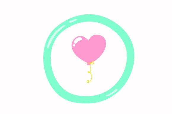 Designing Romance: The Hearts Balloon SVG Collection