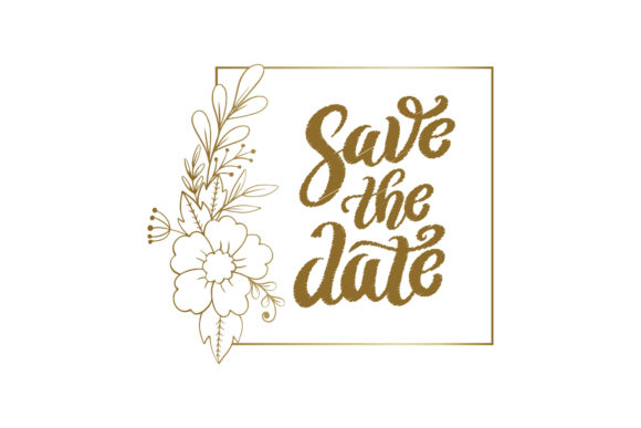 Elegant Lettering for Wedding Stationery and Branding