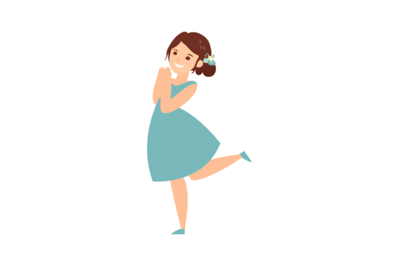 Unveiling the Wedding Concept Romantic Woman Character