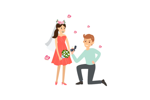 Wedding Concept Couple Character Design: Crafting Visual Romance
