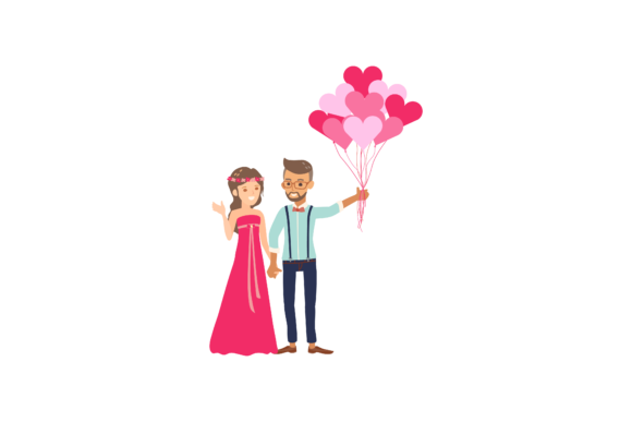 Wedding Romatic Couple Marriage: A Designer's Creative Toolkit